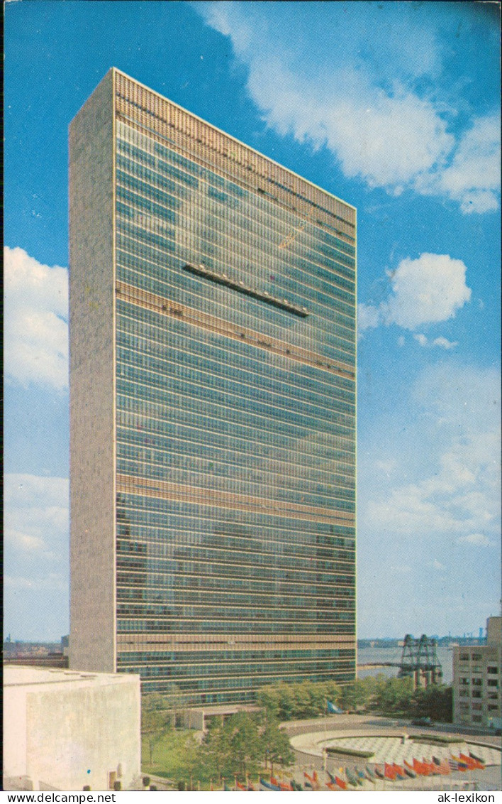 Postcard New York City United Nations Headquarter 1958 - Autres & Non Classés