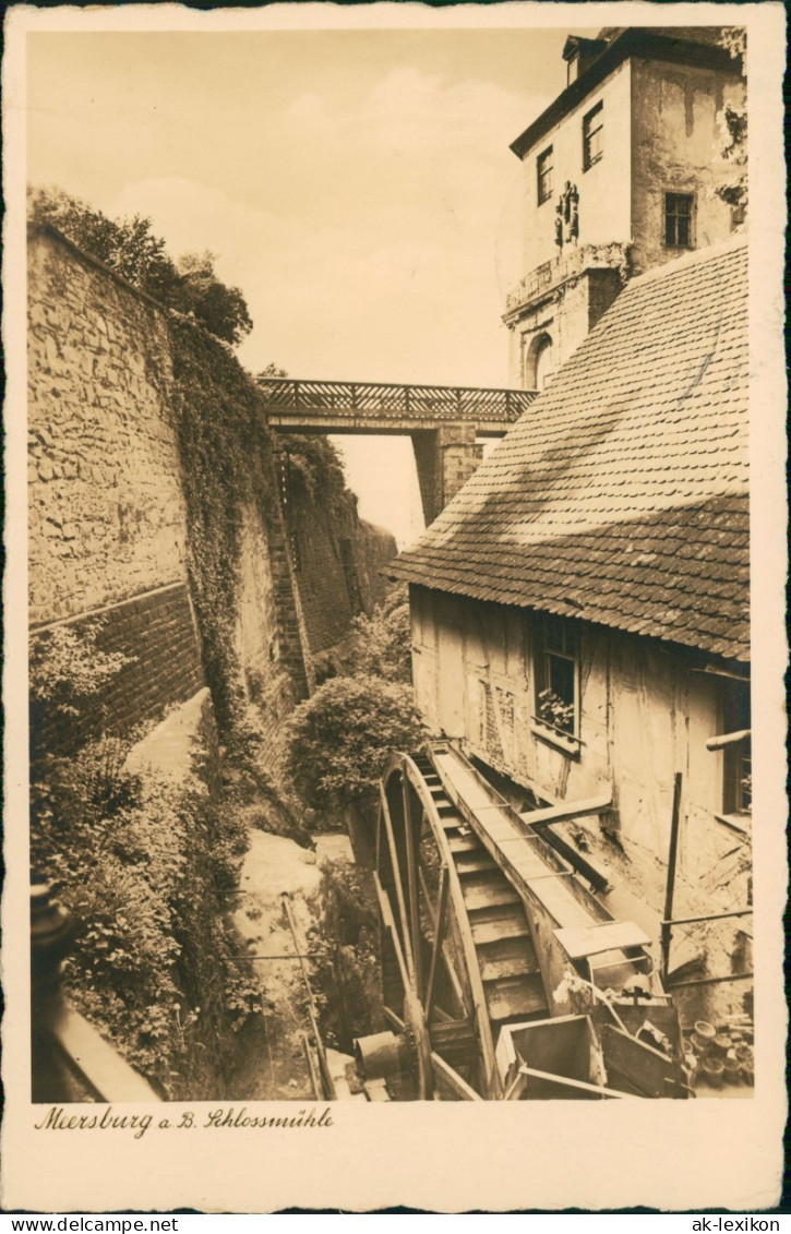 Ansichtskarte Meersburg Partie An Der Mühle Schlossmühle 1940 - Meersburg