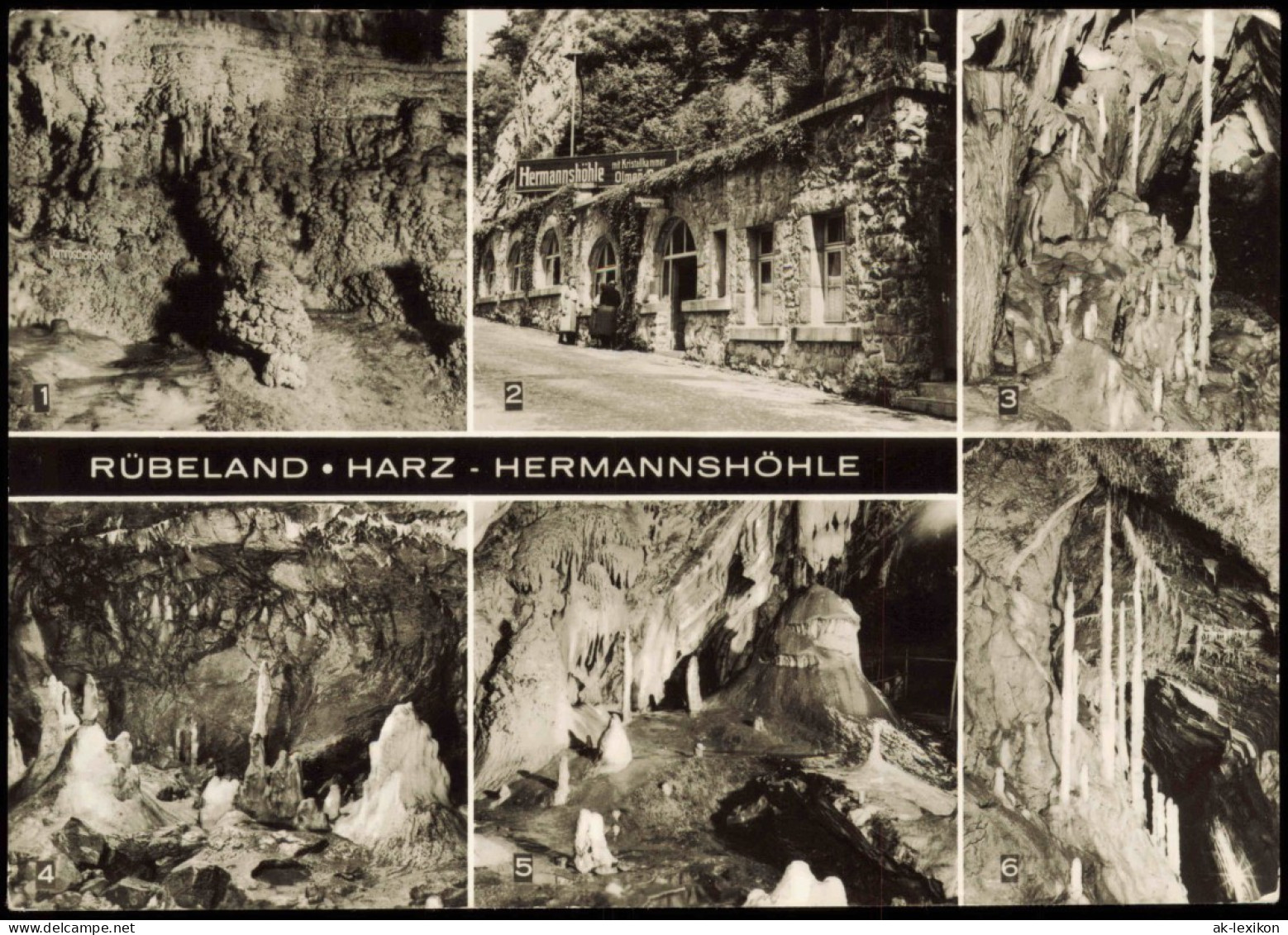 Ansichtskarte Rübeland Hermannshöhle 1957 - Autres & Non Classés