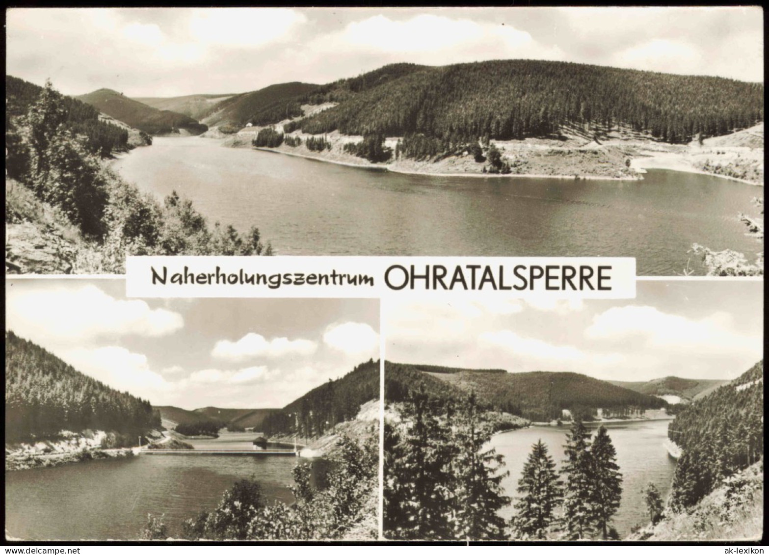 Ansichtskarte Luisenthal (Thüringen) Naherholungszentrum Ohratalsperre 1985 - Otros & Sin Clasificación