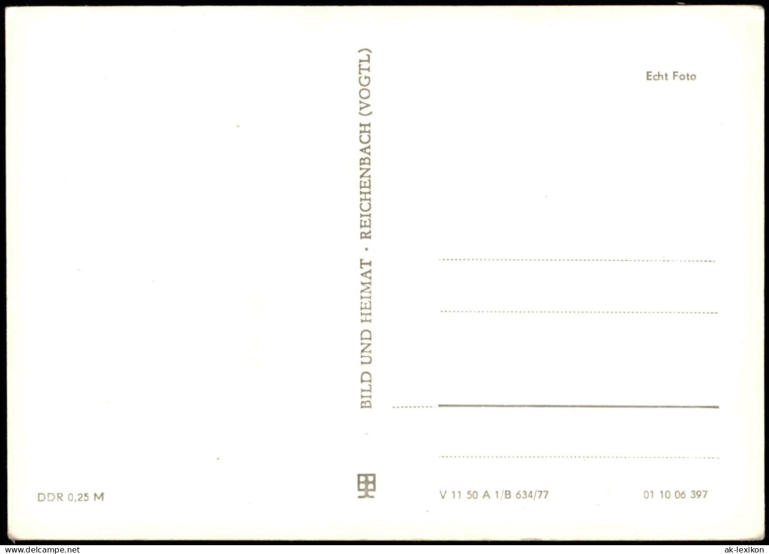 Ansichtskarte Schwarzburg Trippsteinblick, Ernst-Thälmann-Heim 1977 - Otros & Sin Clasificación