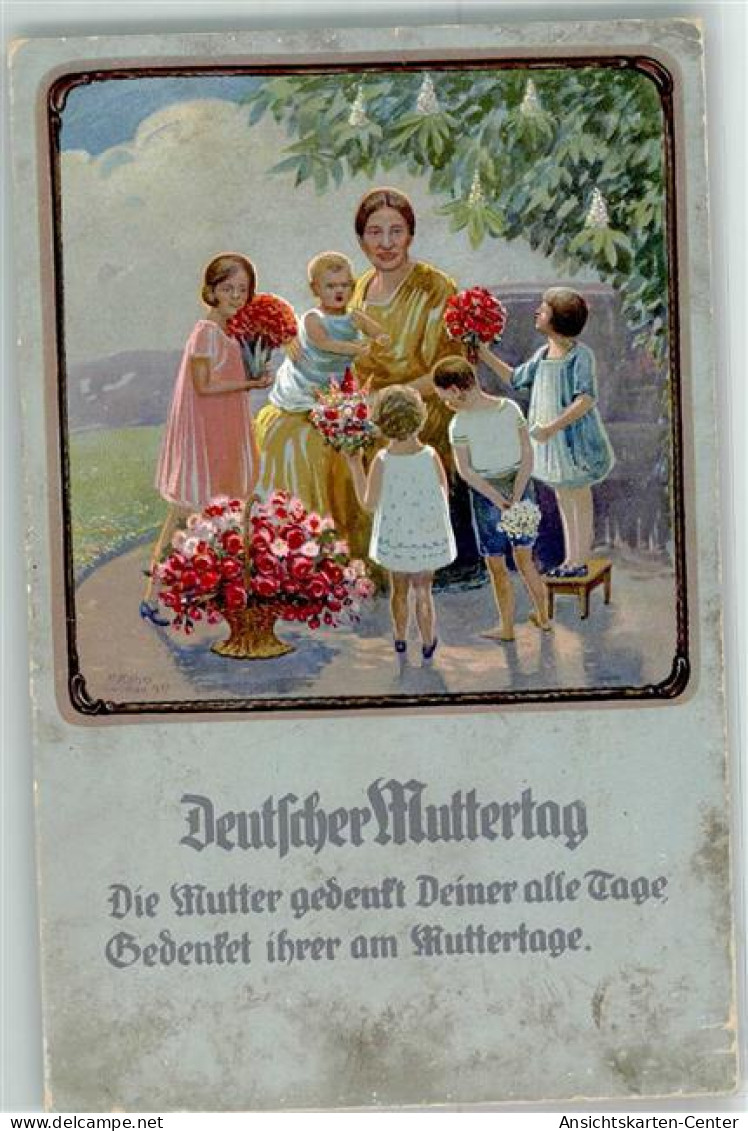 39415908 - Deutcher Muttertag Spruch Passepartout Kinder Verlag Landgraf Nr.5703 - Moederdag