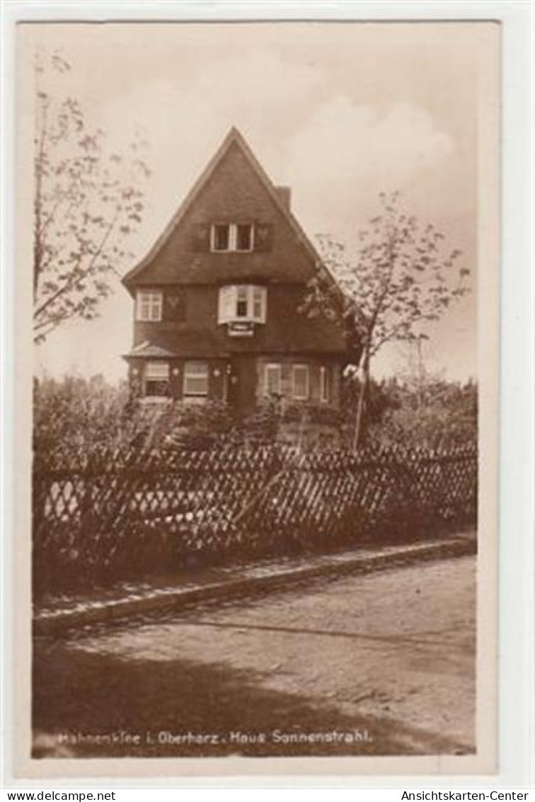 39081508 - Hahnenklee. Haus Sonnenstrahl Ungelaufen  Leicht Fleckig, Sonst Gut Erhalten - Goslar