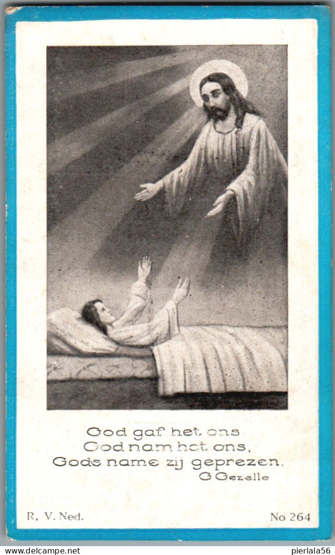 Bidprentje Zarlardinge - Van Nieuwenhove André Alfons (1929-1933) - Images Religieuses