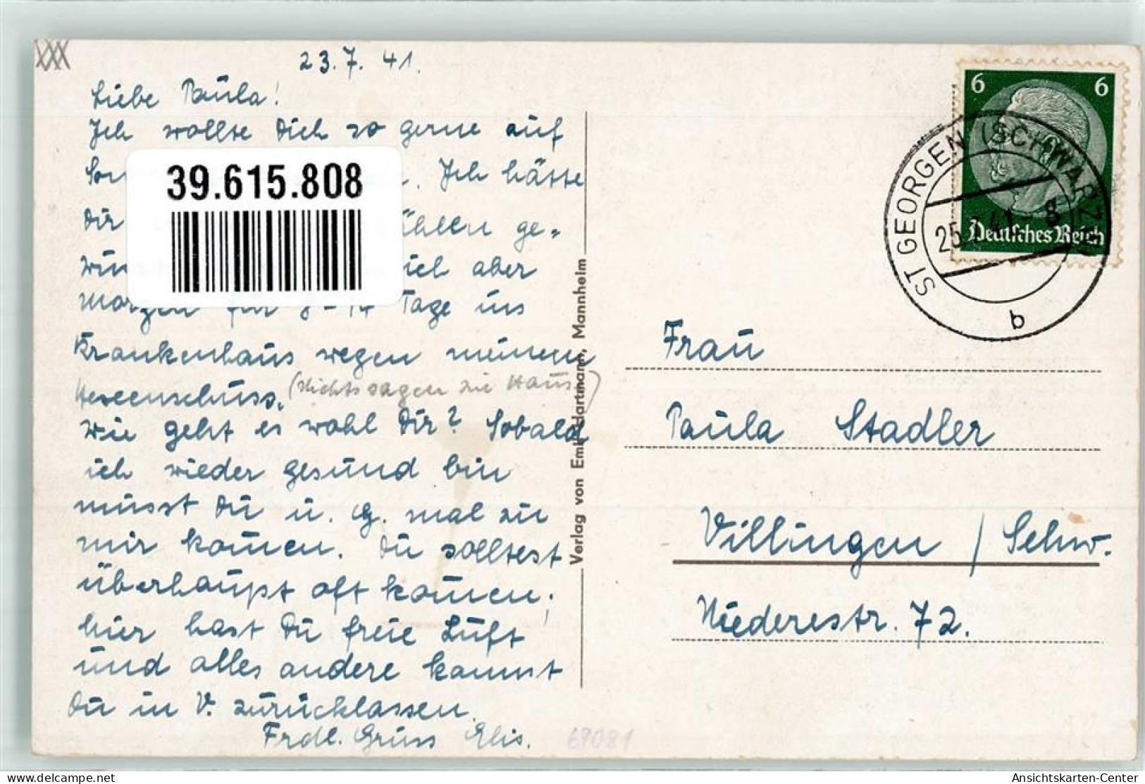 39615808 - St. Georgen Im Schwarzwald - Other & Unclassified
