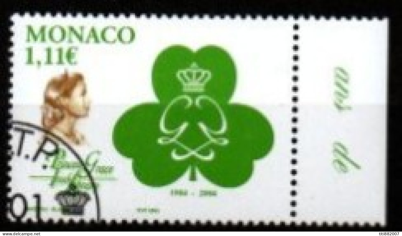 MONACO   -   2004 .  Y&T N° 2426 Oblitéré.   Bibliothèque Irlandaise. - Used Stamps