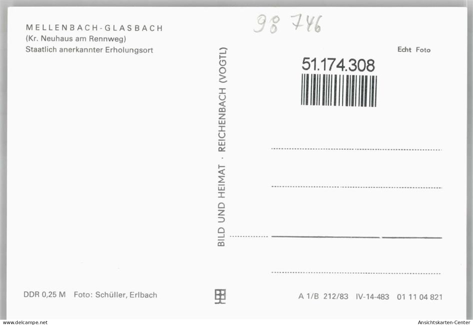 51174308 - Mellenbach-Glasbach - Altri & Non Classificati