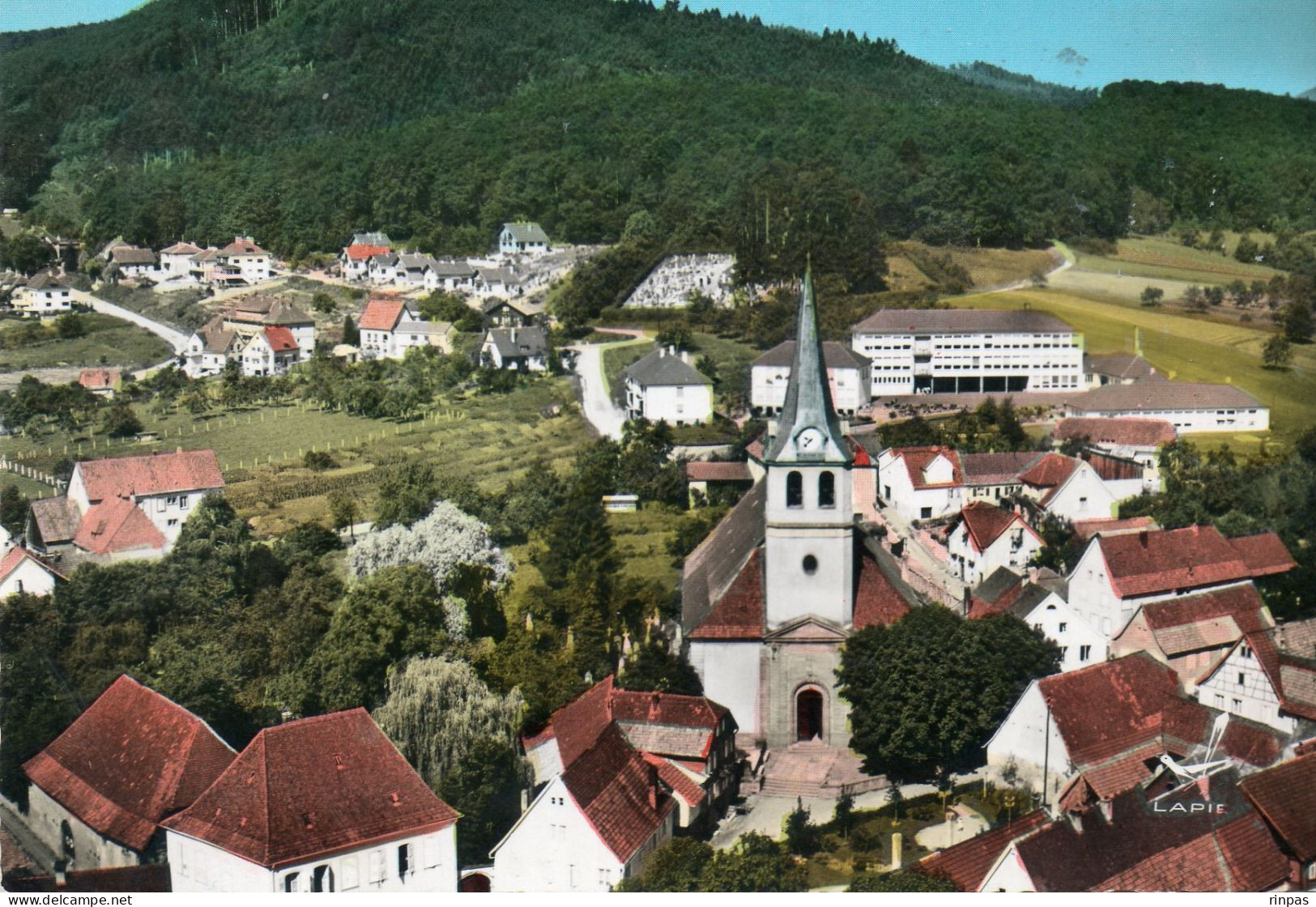 (67) VILLE Vue Générale En Avion école  ( Bas Rhin ) - Sonstige & Ohne Zuordnung