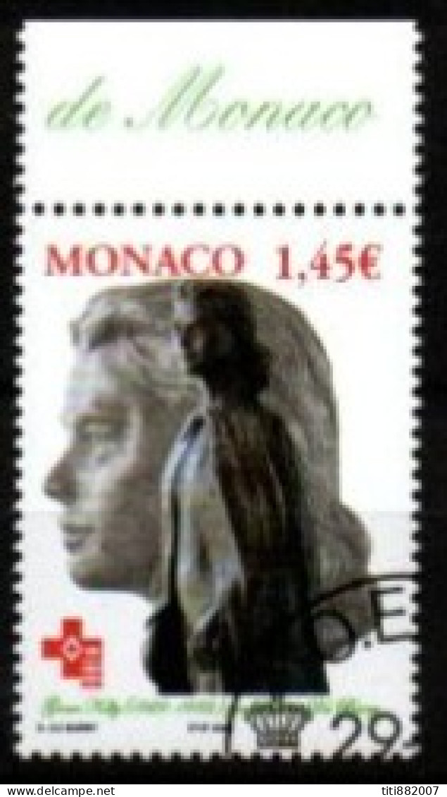 MONACO   -   2004 .  Y&T N° 2427 Oblitéré.  Statue De La Princesse Grace - Used Stamps