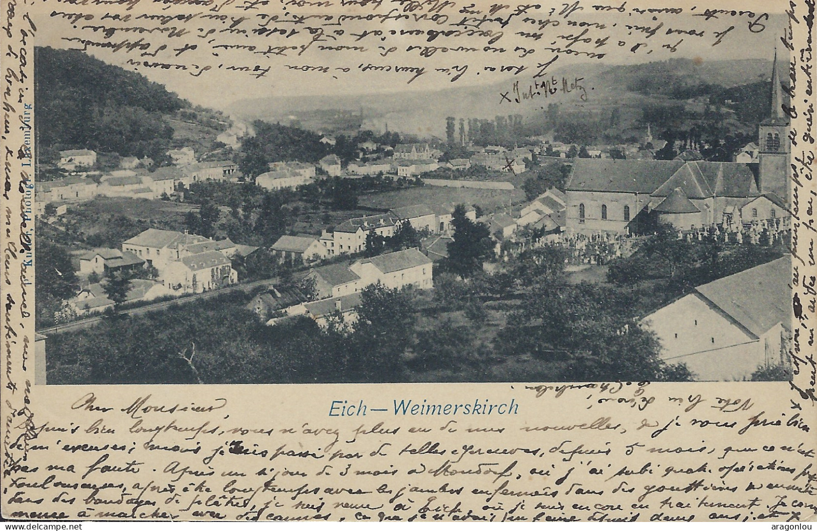 Luxembourg - Luxemburg -  EICH - WEIMERSKIRCH  -  P. Kutter , Photogr. , Luxbg - Autres & Non Classés