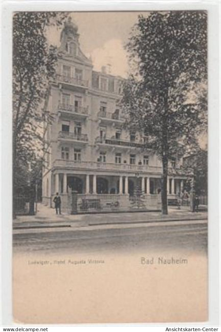 39095308 - Bad Nauheim. Hotel Augusta Victoria In Der Ludwigstrasse Ungelaufen  Gute Erhaltung. - Bad Nauheim