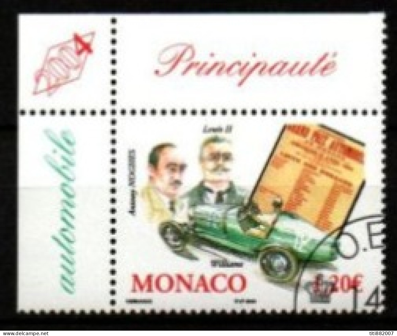 MONACO   -   2004 .  Y&T N° 2435 Oblitéré.    GP Automobile / Williams - Used Stamps