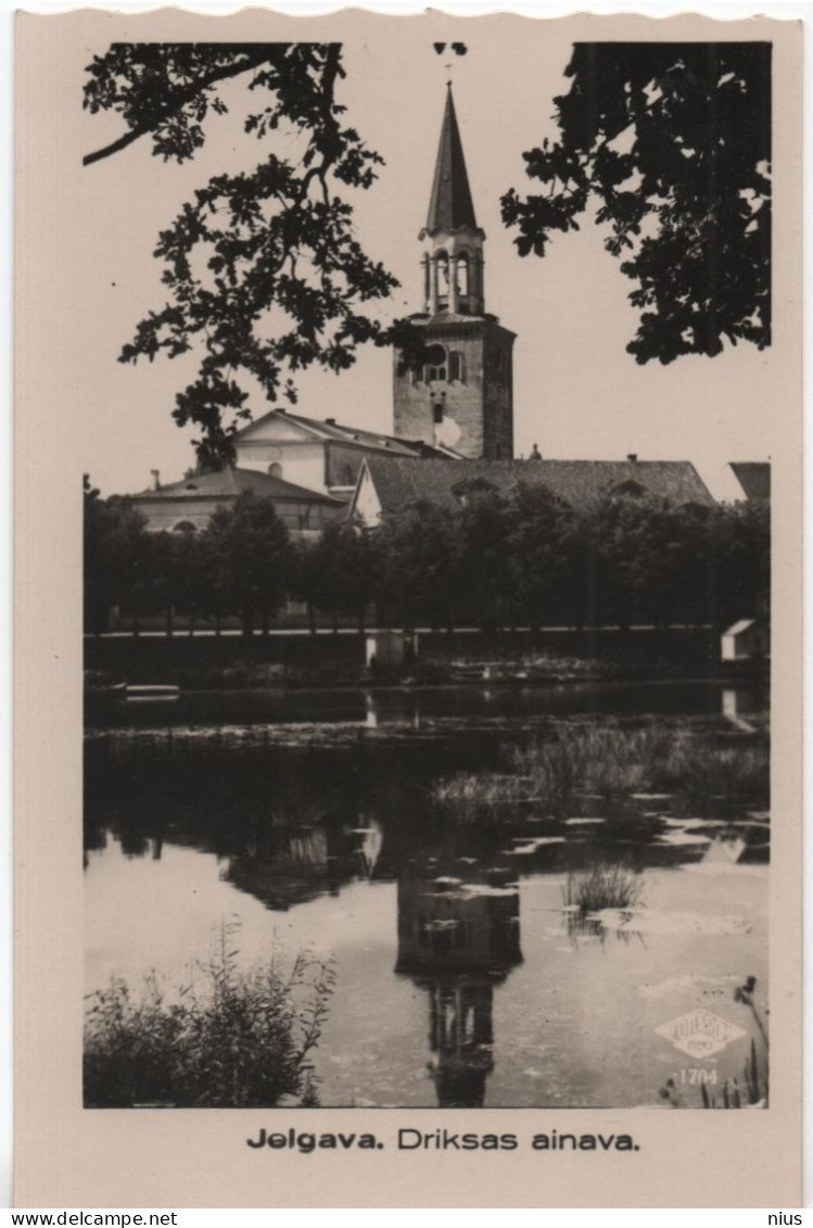 Latvia, Jelgava Mitau Mitava, Church Kirche - Lettonia