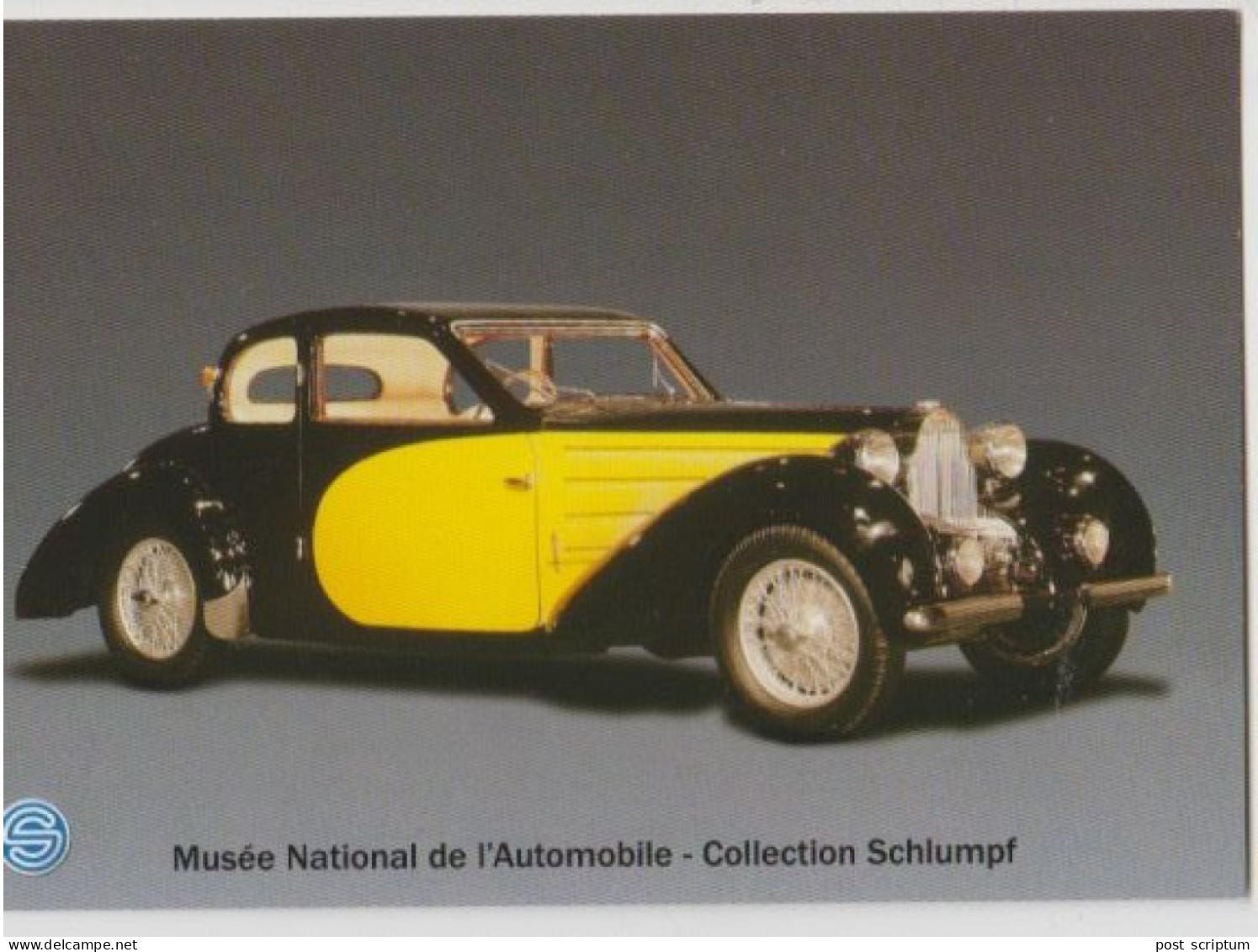 Thème - Musée Nationale De L'Automobile Collection Schlumpf - Bugatti Coach Ventoux 1935 Type 57 - Voitures De Tourisme