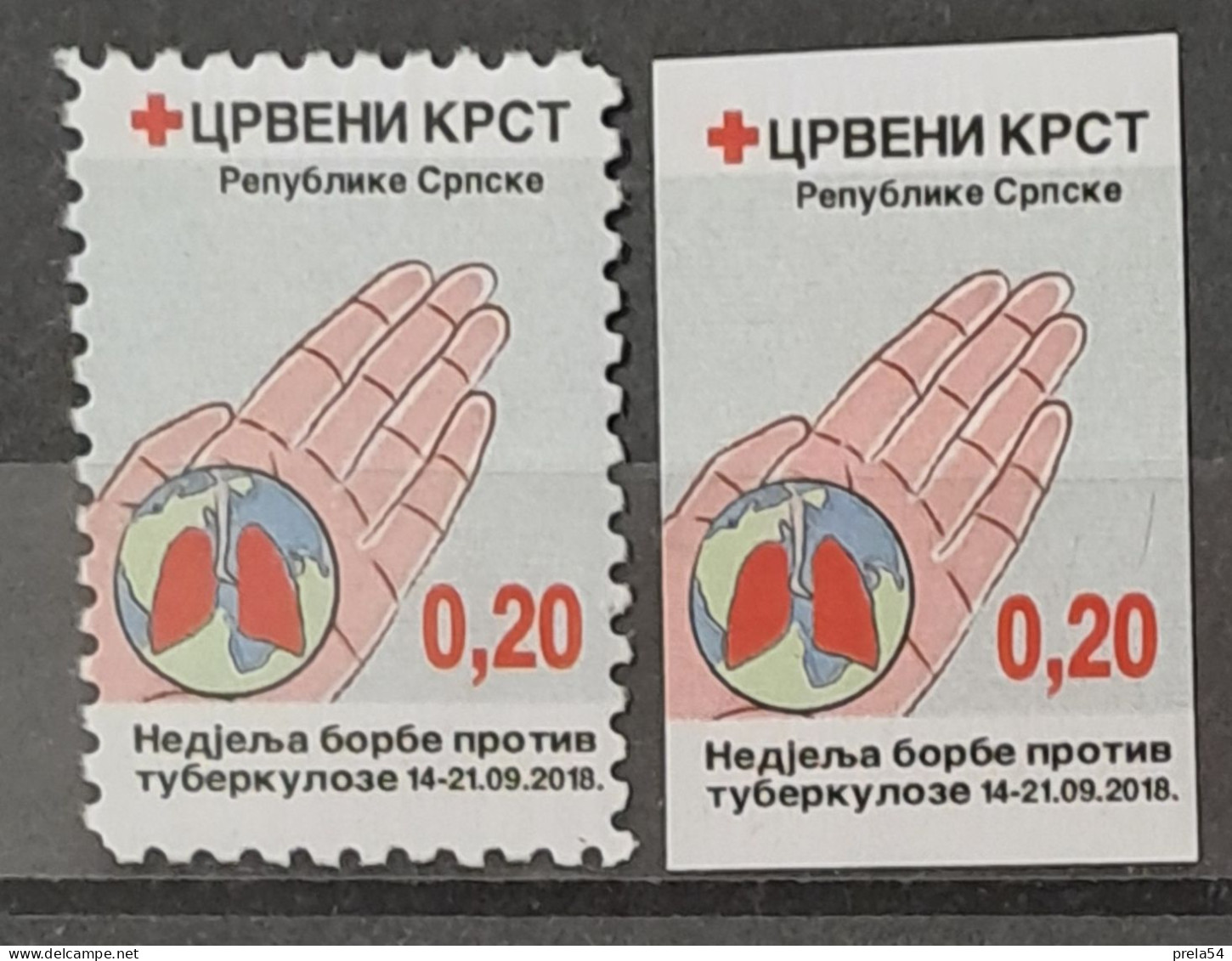 Bosnia Srpska - Red Cross 2018  MNH - Bosnia Herzegovina