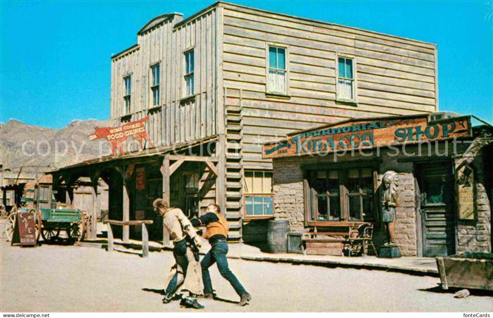 72794128 Tucson Actors In Front Of Red Dog Saloon Tucson - Autres & Non Classés