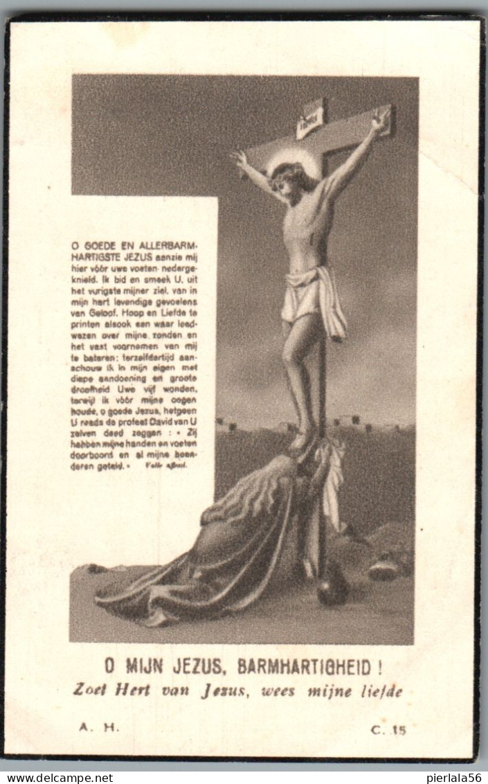 Bidprentje Zoersel - Fastré Gustavus Josephus (1873-1951) - Images Religieuses