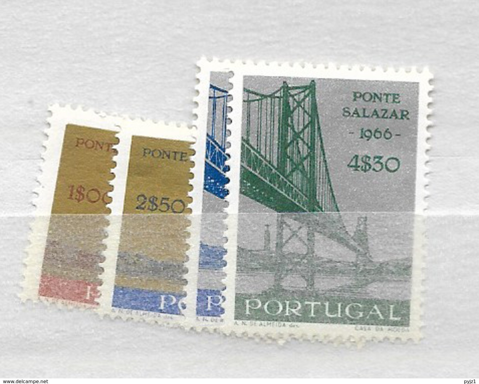 1966 MNH Portugal, Postfris** - Neufs