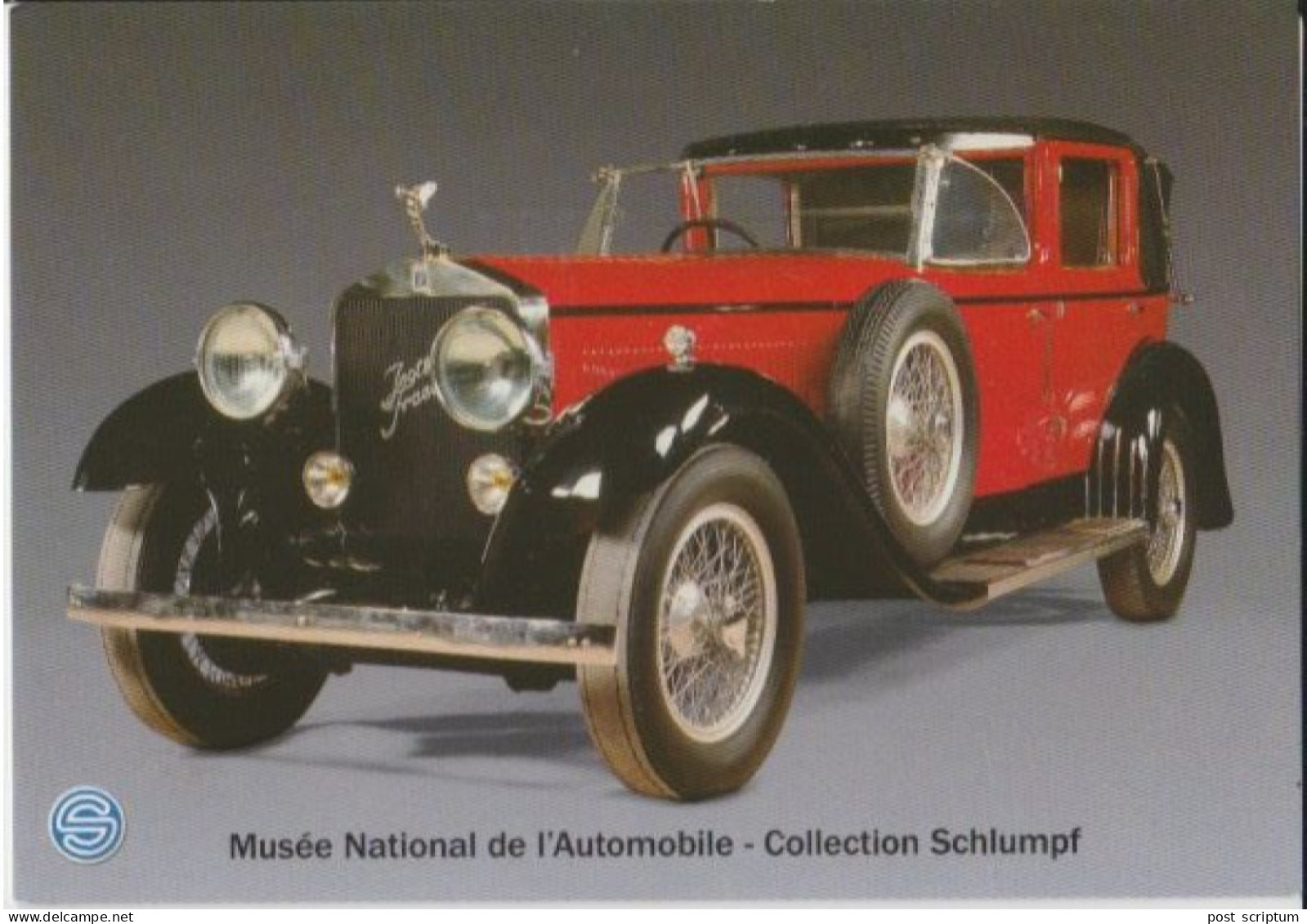 Thème - Musée Nationale De L'Automobile Collection Schlumpf -  Isotta Fraschini Berline 1928 Type 8 1 - Voitures De Tourisme