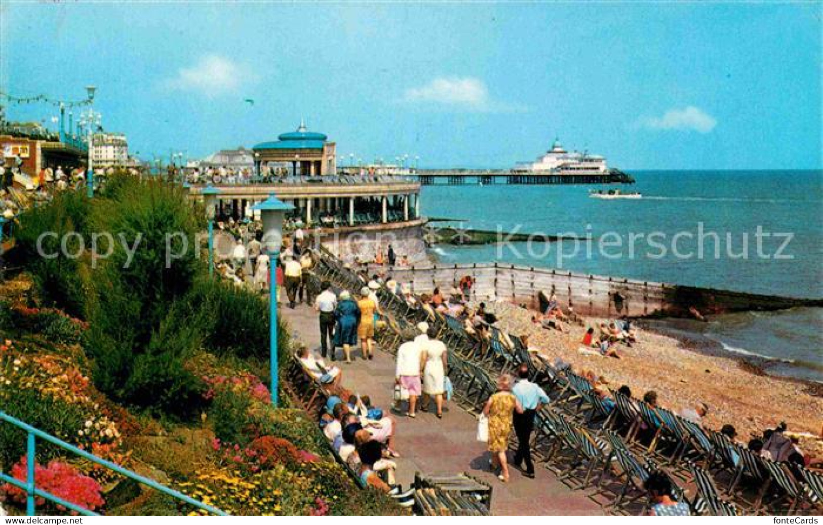 72789093 Eastbourne Sussex The Bandstand And Pier Eastbourne - Autres & Non Classés