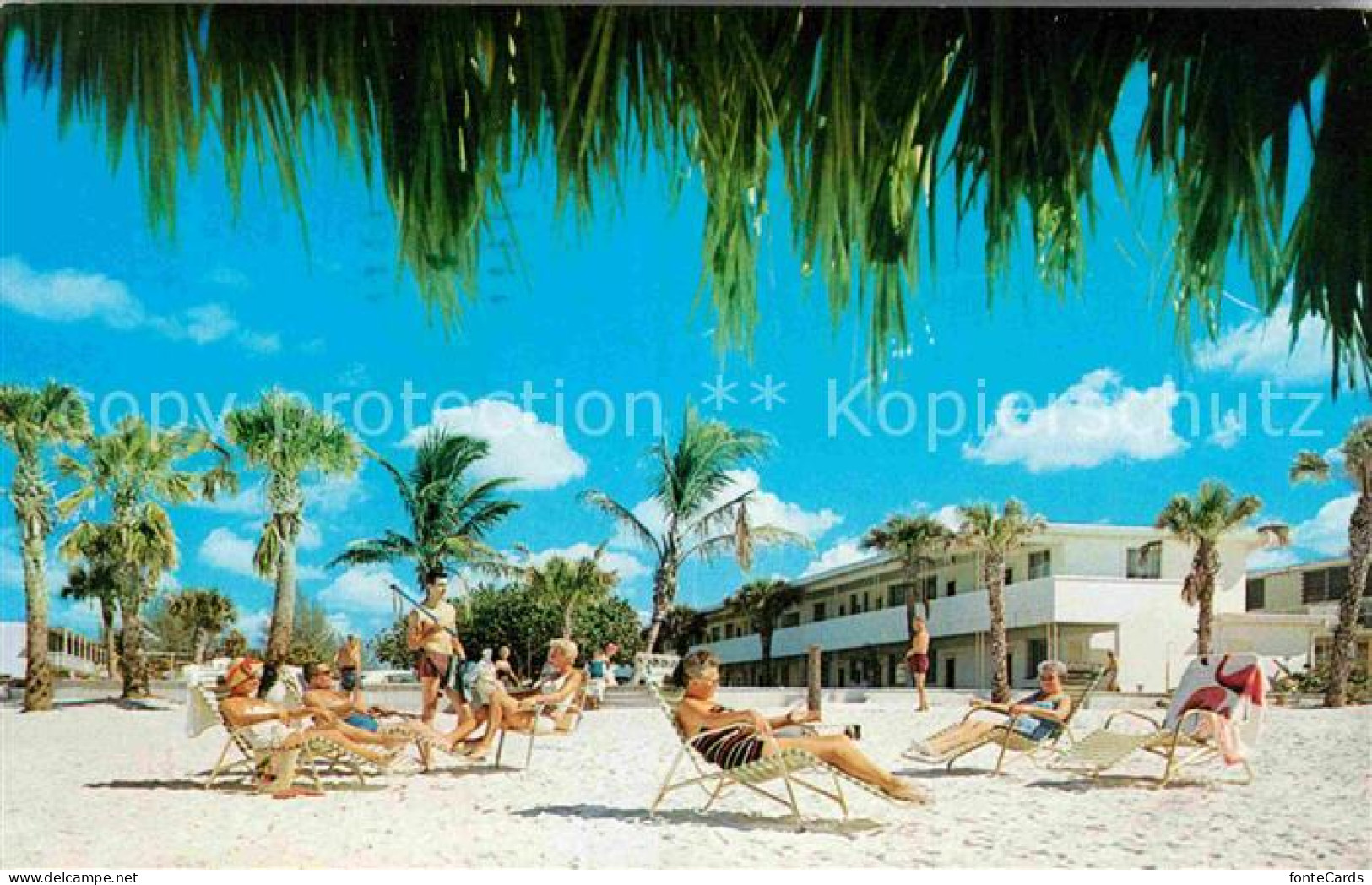 72789062 Sarasota Gulf Beach Hotel Lido Beach - Autres & Non Classés