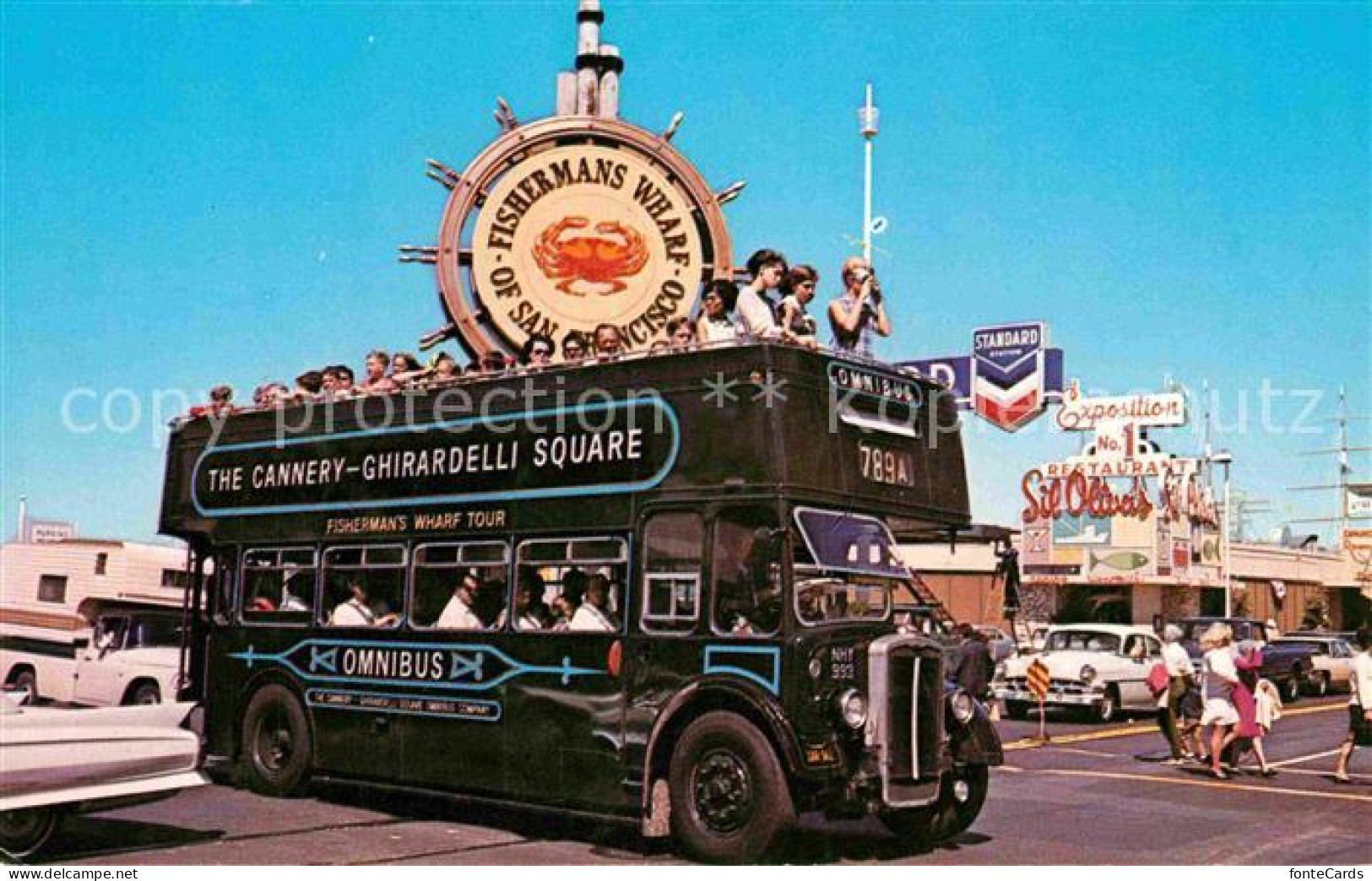 72789026 San_Francisco_California Omnibus At Fisherman's Wharf - Other & Unclassified