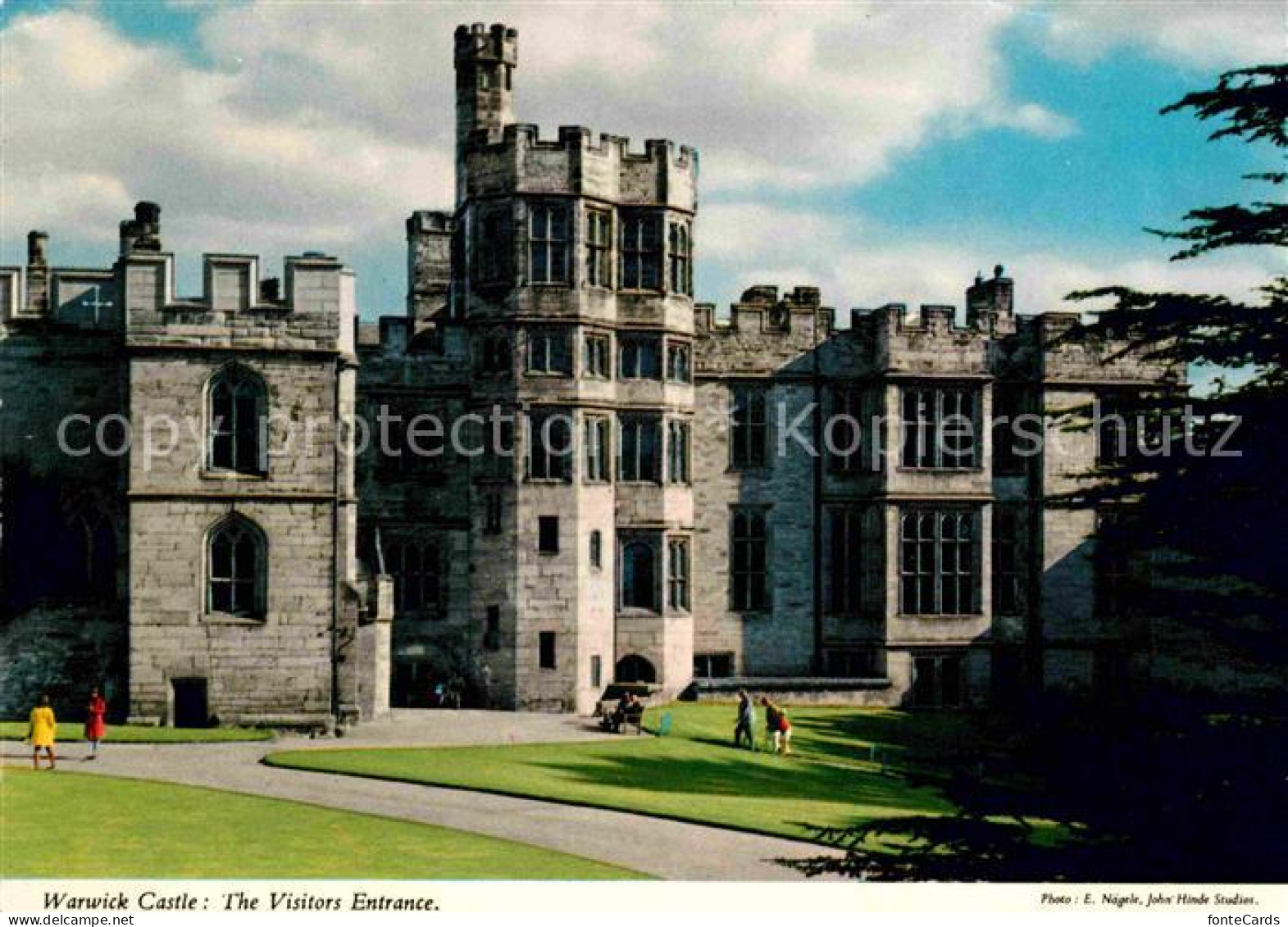 72787900 Warwick Castle Visitors Entrance Warwick Castle - Andere & Zonder Classificatie