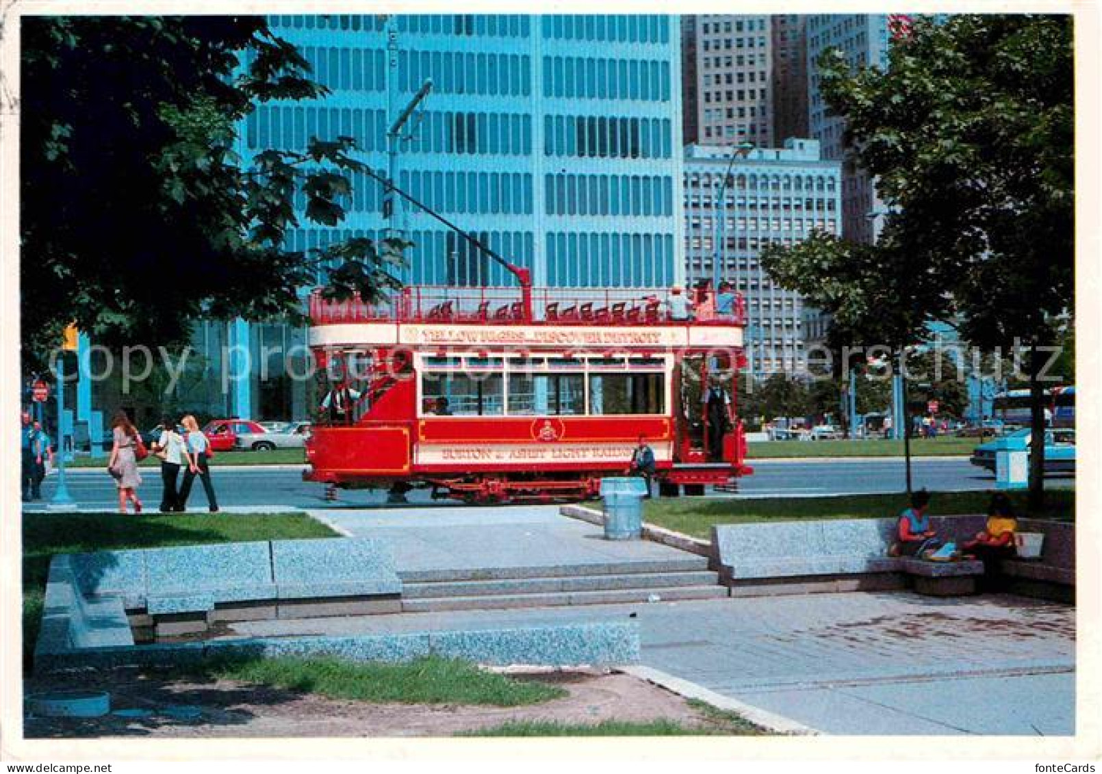 72786126 Detroit_Michigan Trolley - Andere & Zonder Classificatie