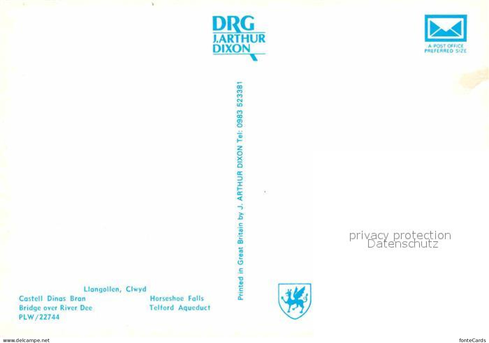 72785853 Llangollen Fliegeraufnahme Panorama Bruecken Denbighshire - Sonstige & Ohne Zuordnung