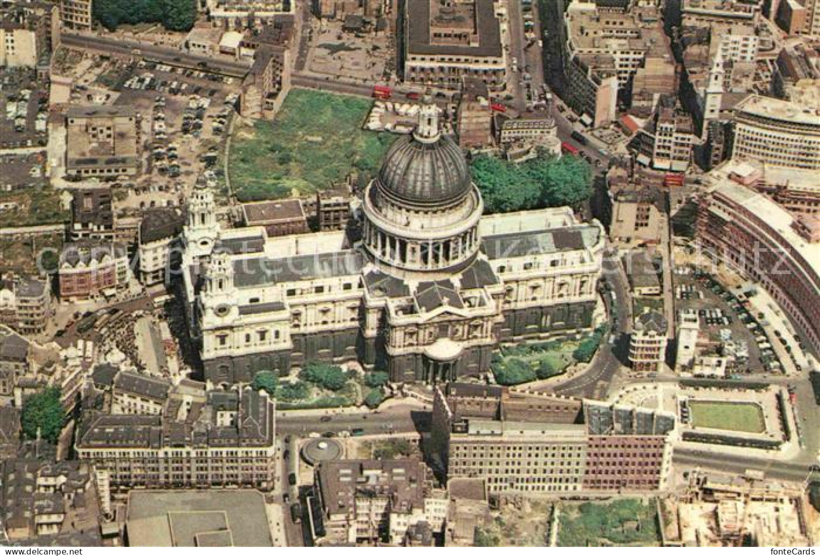 72784934 London St Pauls Cathedral Fliegeraufnahme - Sonstige & Ohne Zuordnung