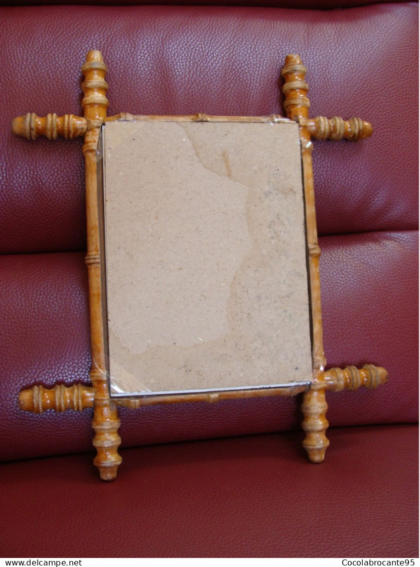 Miroir de barbier ancien