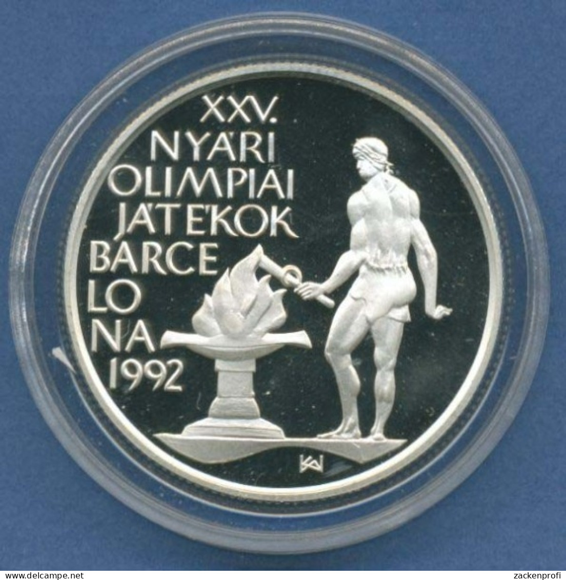 Ungarn 500 Forint 1989 Olympiade Barcelona 1989, KM 671 - Hungría