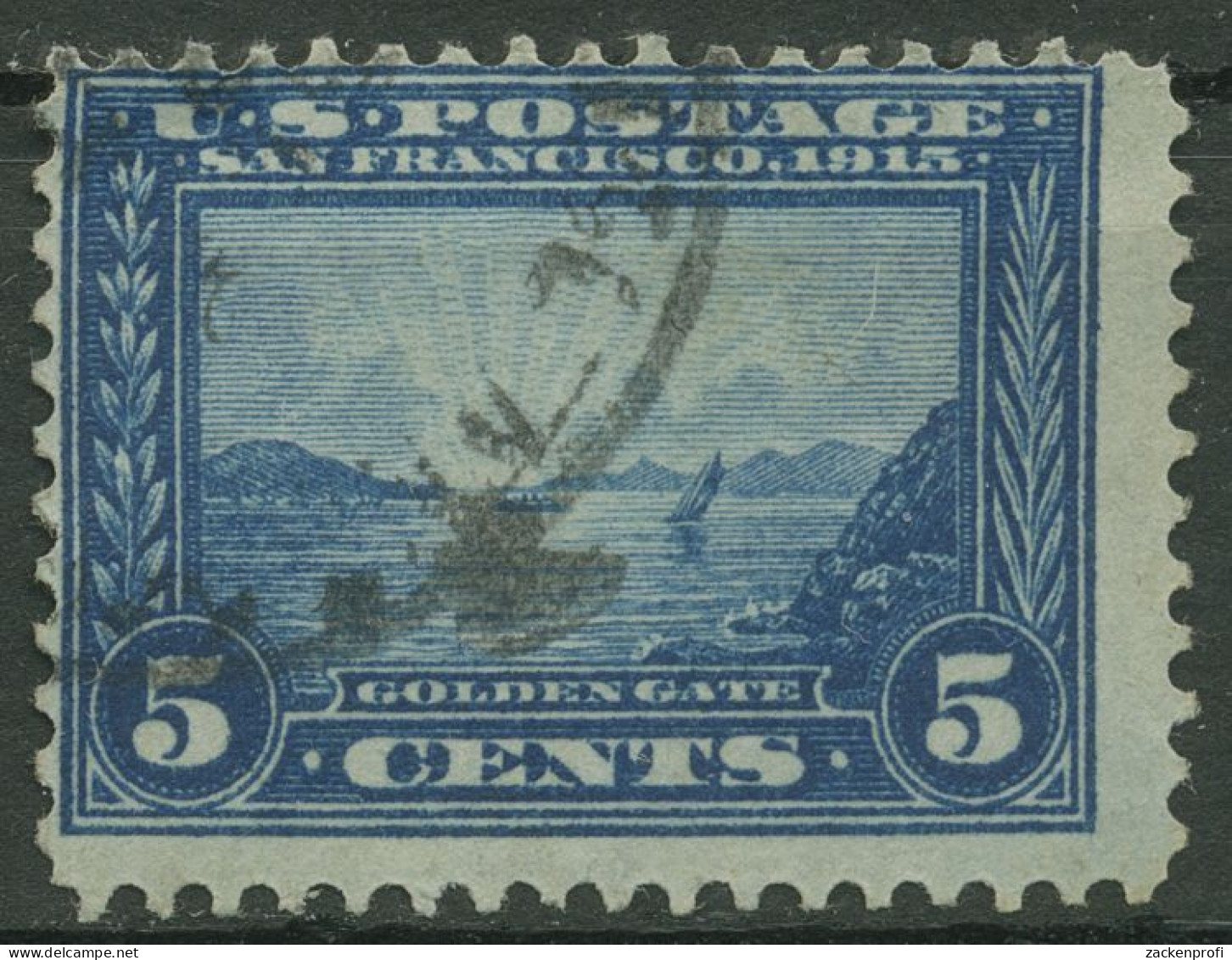 USA 1913 Panama-Pacific-Ausstellung Golden Gate San Francisco 205 A Gestempelt - Usados