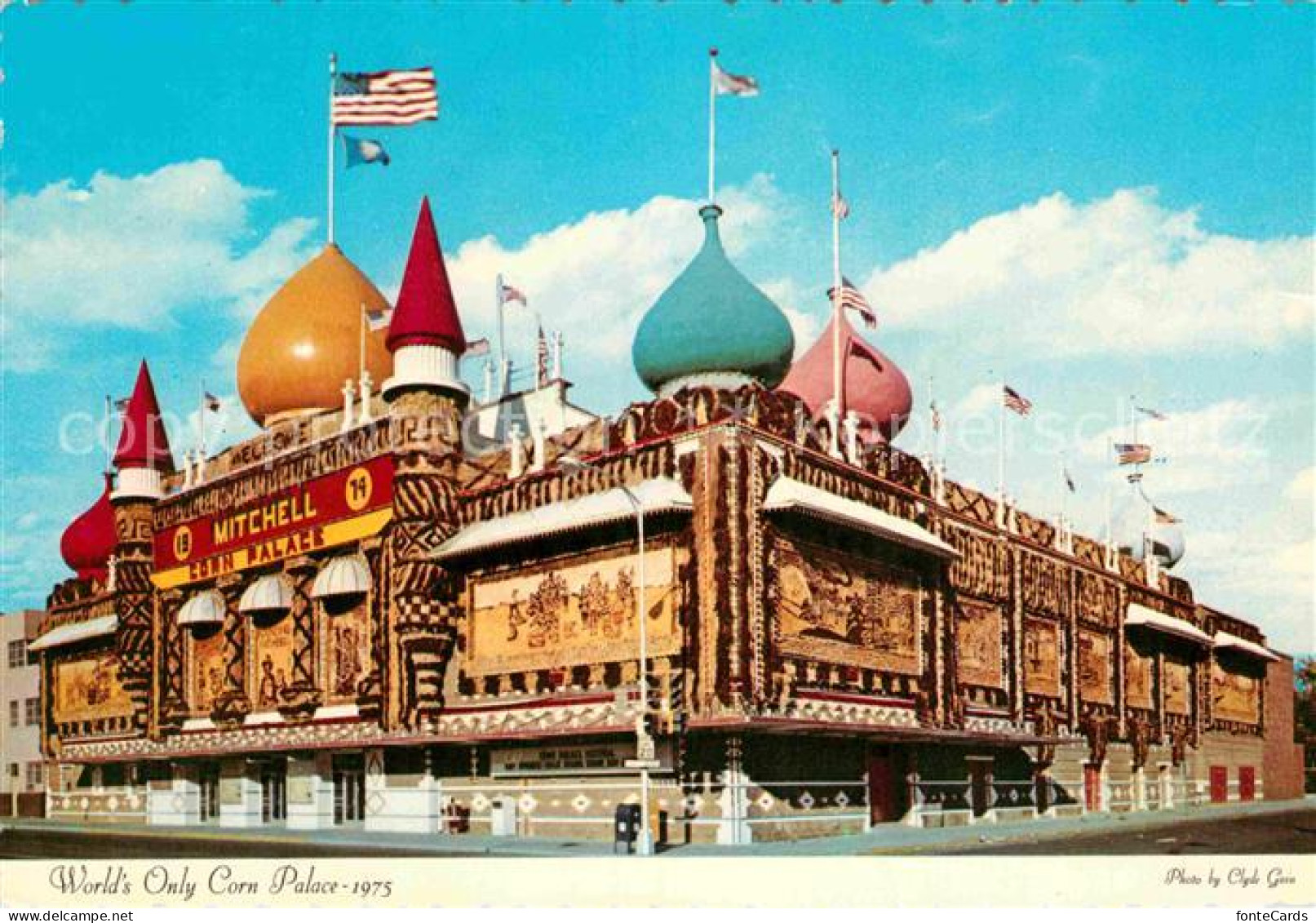 72784050 Mitchell_South_Dakota Worlds Only Corn Palace - Andere & Zonder Classificatie