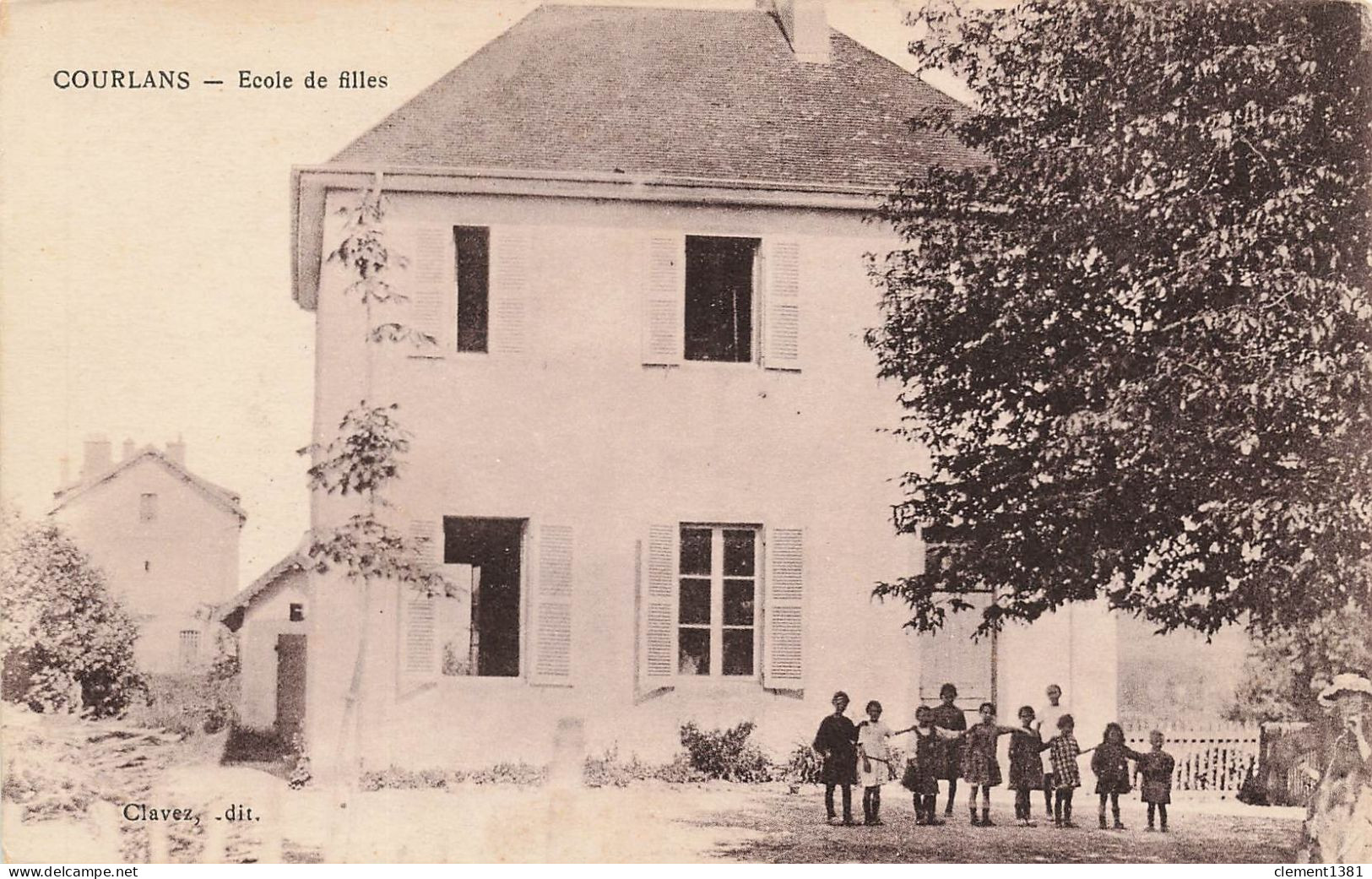 Courlans Ecole De Filles - Autres & Non Classés