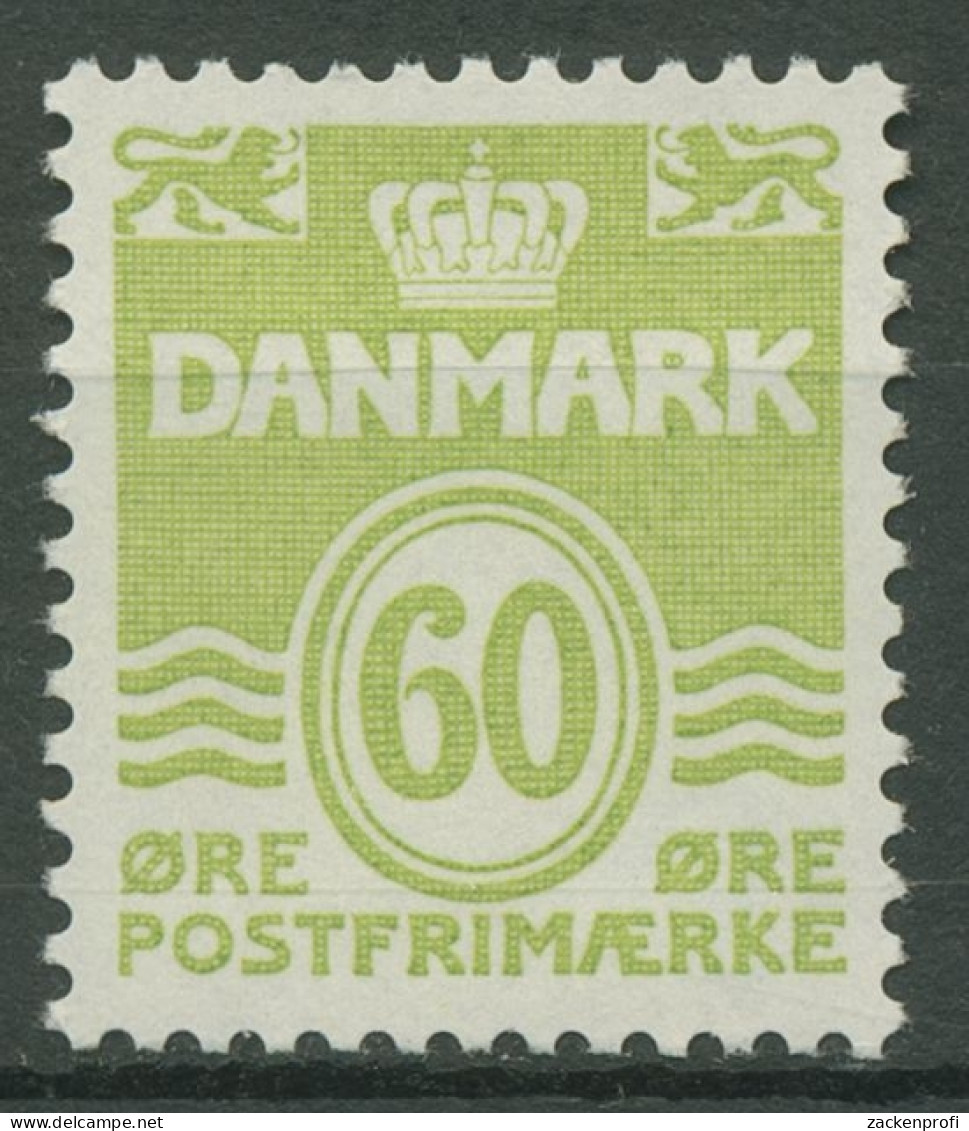 Dänemark 1976 Freimarke Wellenlinien 621 Postfrisch - Unused Stamps