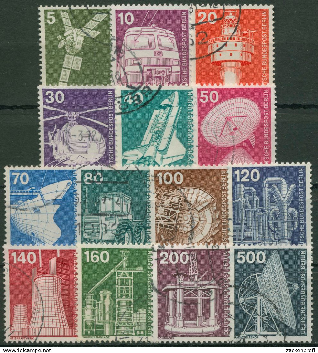 Berlin 1975 Industrie Und Technik 494/07 Gestempelt - Used Stamps