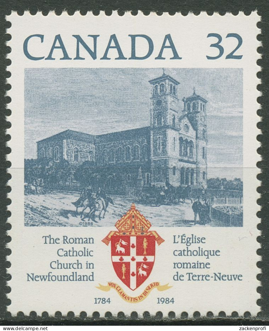 Kanada 1984 200 Jahre Katholische Kirche In Neufundland 924 Postfrisch - Unused Stamps