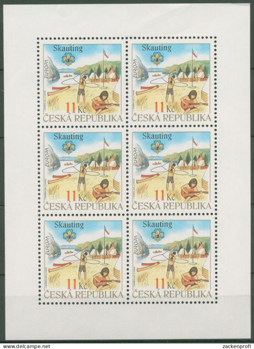 Tschechische Republik 2007 Europa CEPT Pfadfinder 516 K Postfrisch (C62796) - Blocs-feuillets