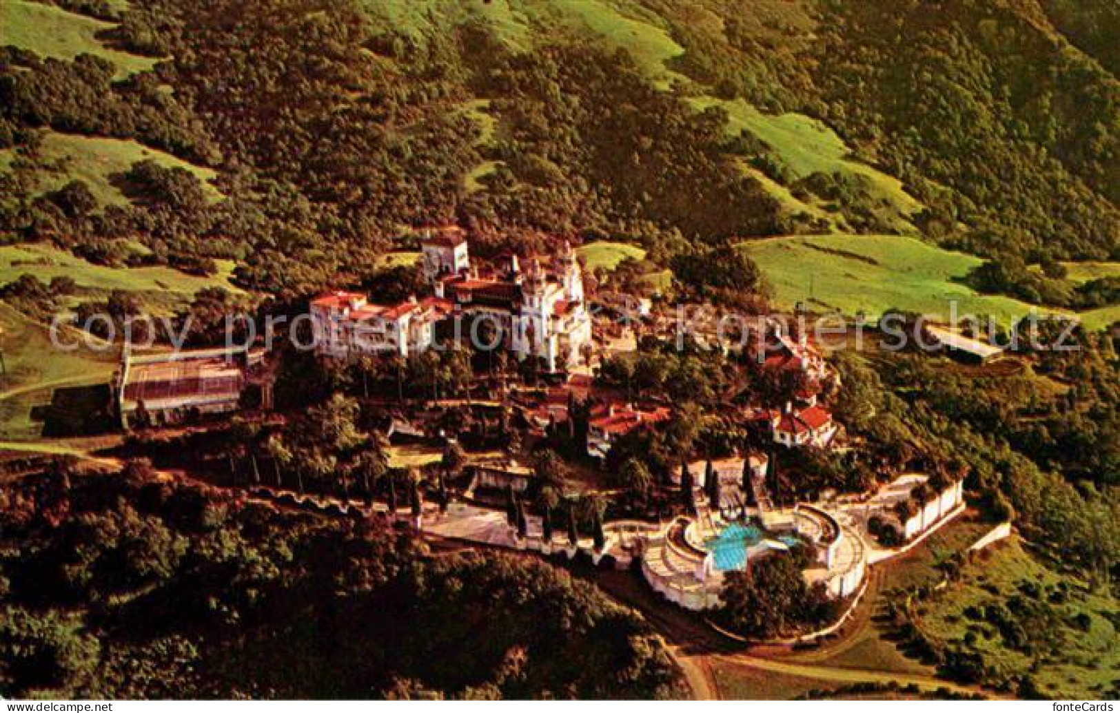 72779971 San_Simeon Fliegeraufnahme Hearst Castle And Grounds - Other & Unclassified