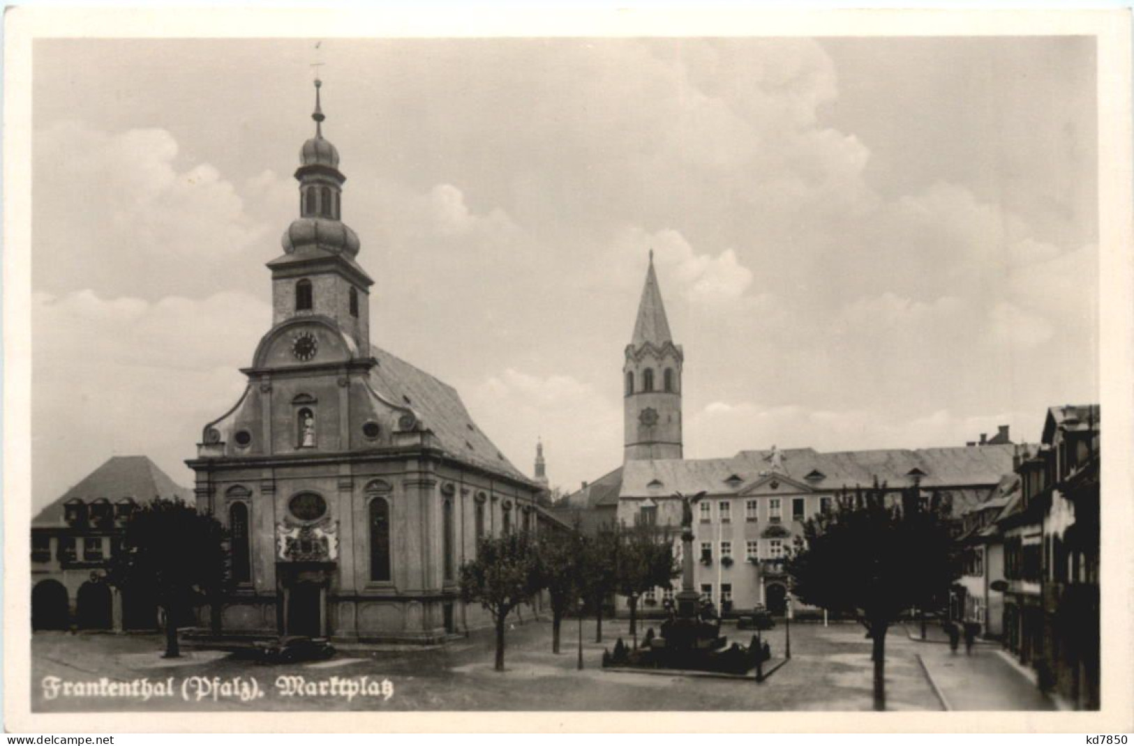 Frankenthal Pfalz - Marktplatz - Frankenthal