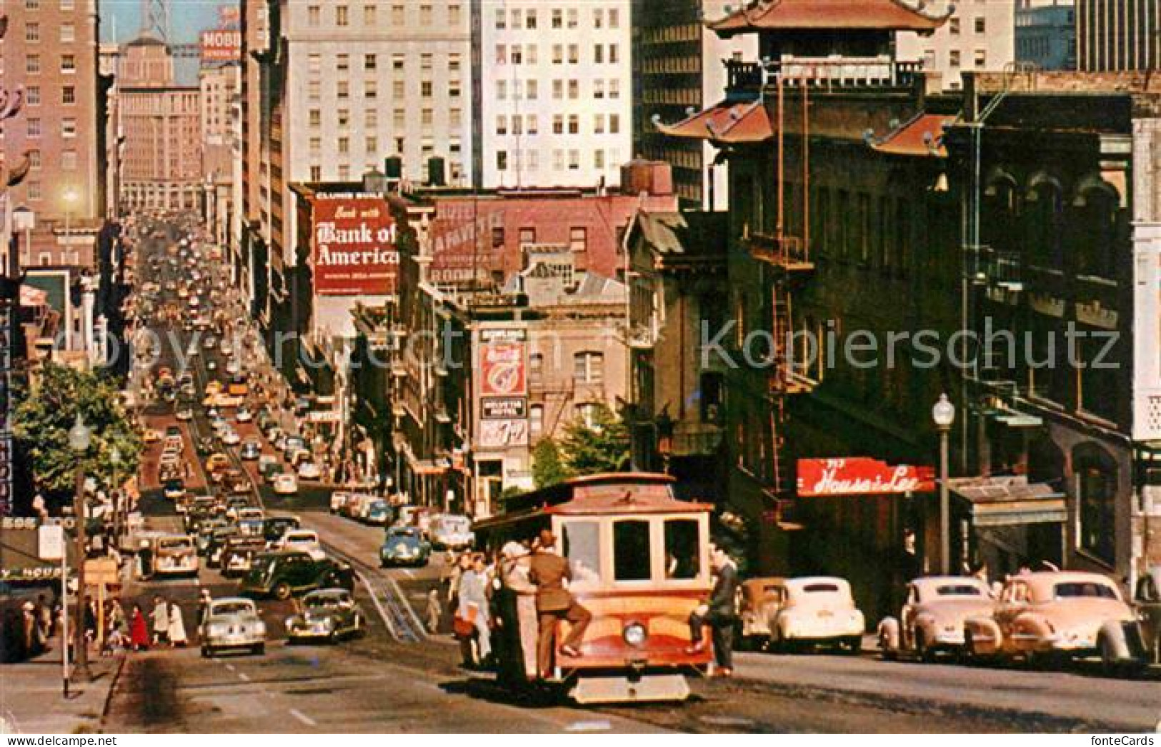 72779952 San_Francisco_California Cable Car California Street - Autres & Non Classés