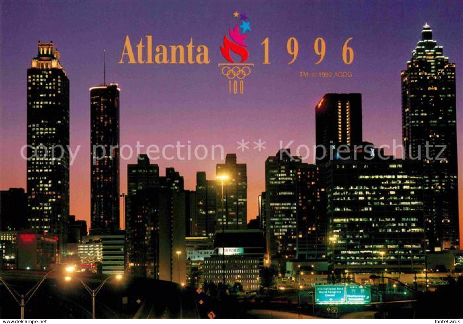 72779392 Atlanta_Georgia Olympische Sommerspiele 1996 - Autres & Non Classés