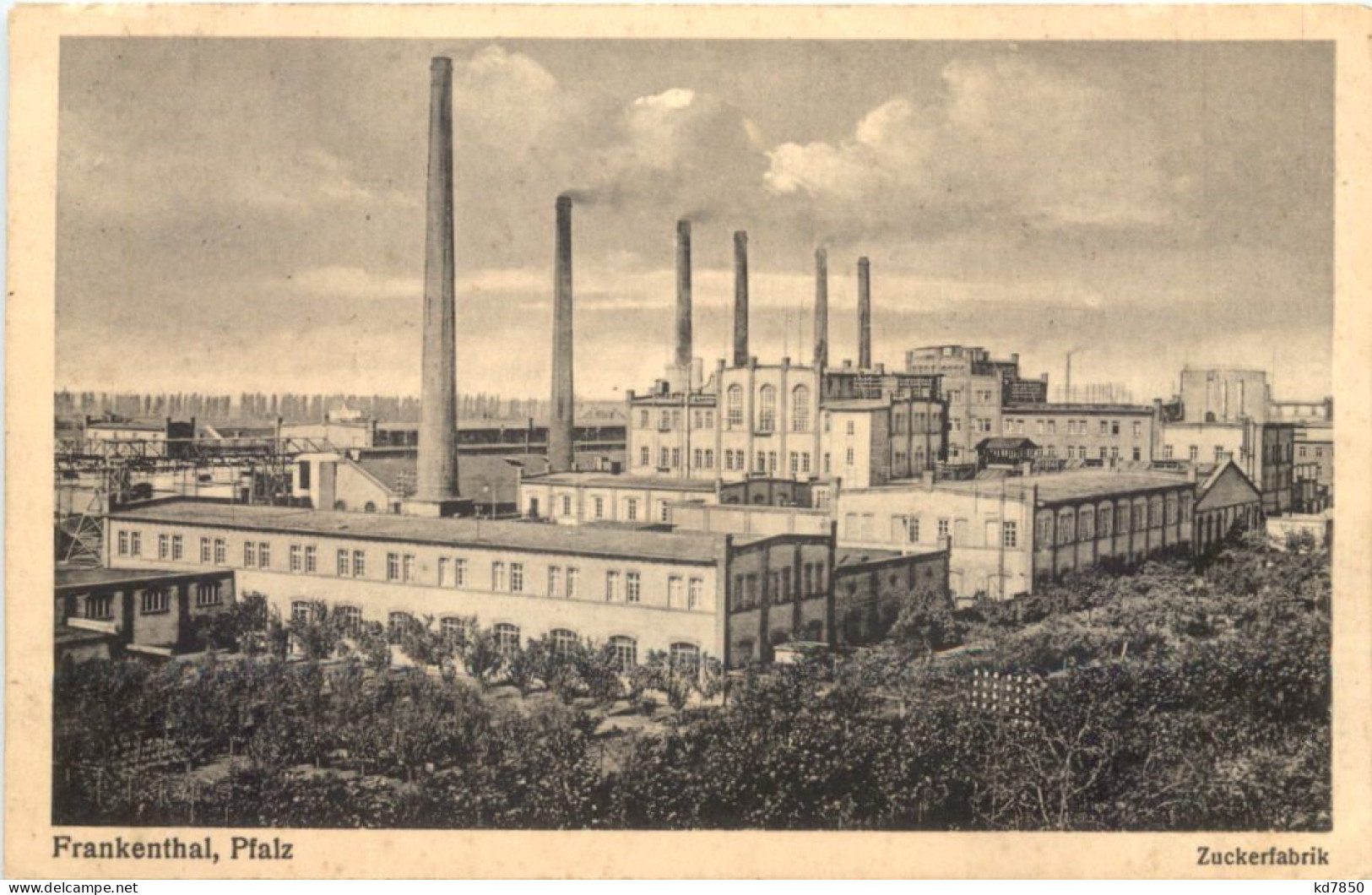 Frankenthal Pfalz - Zuckerfabrik - Frankenthal