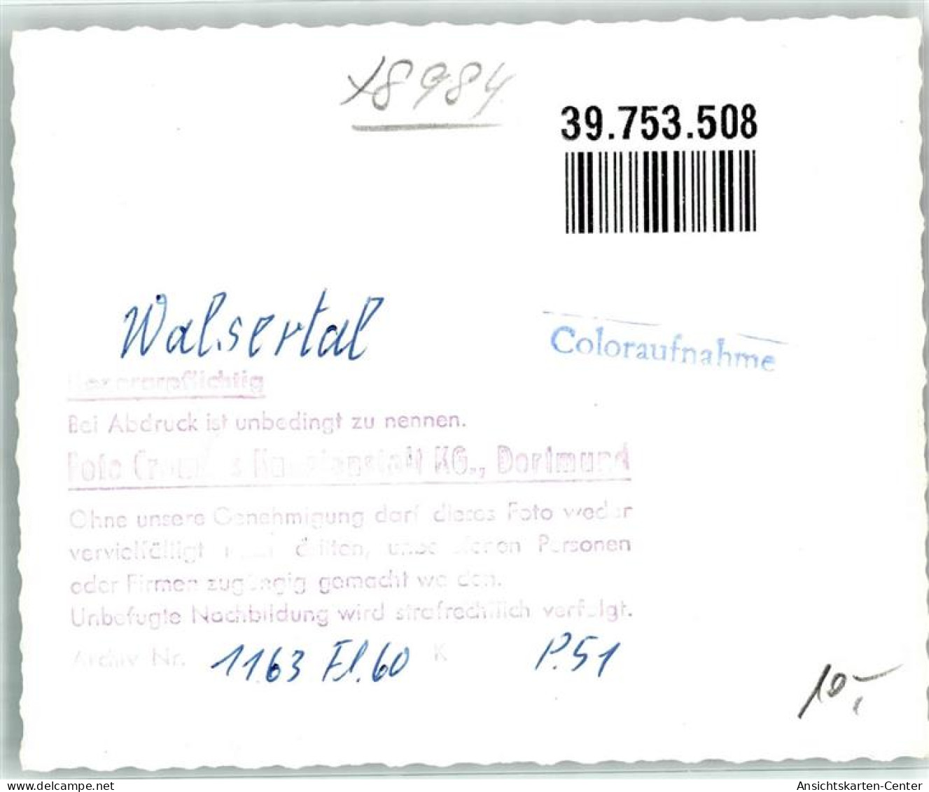 39753508 - Riezlern , Kleinwalsertal - Autres & Non Classés