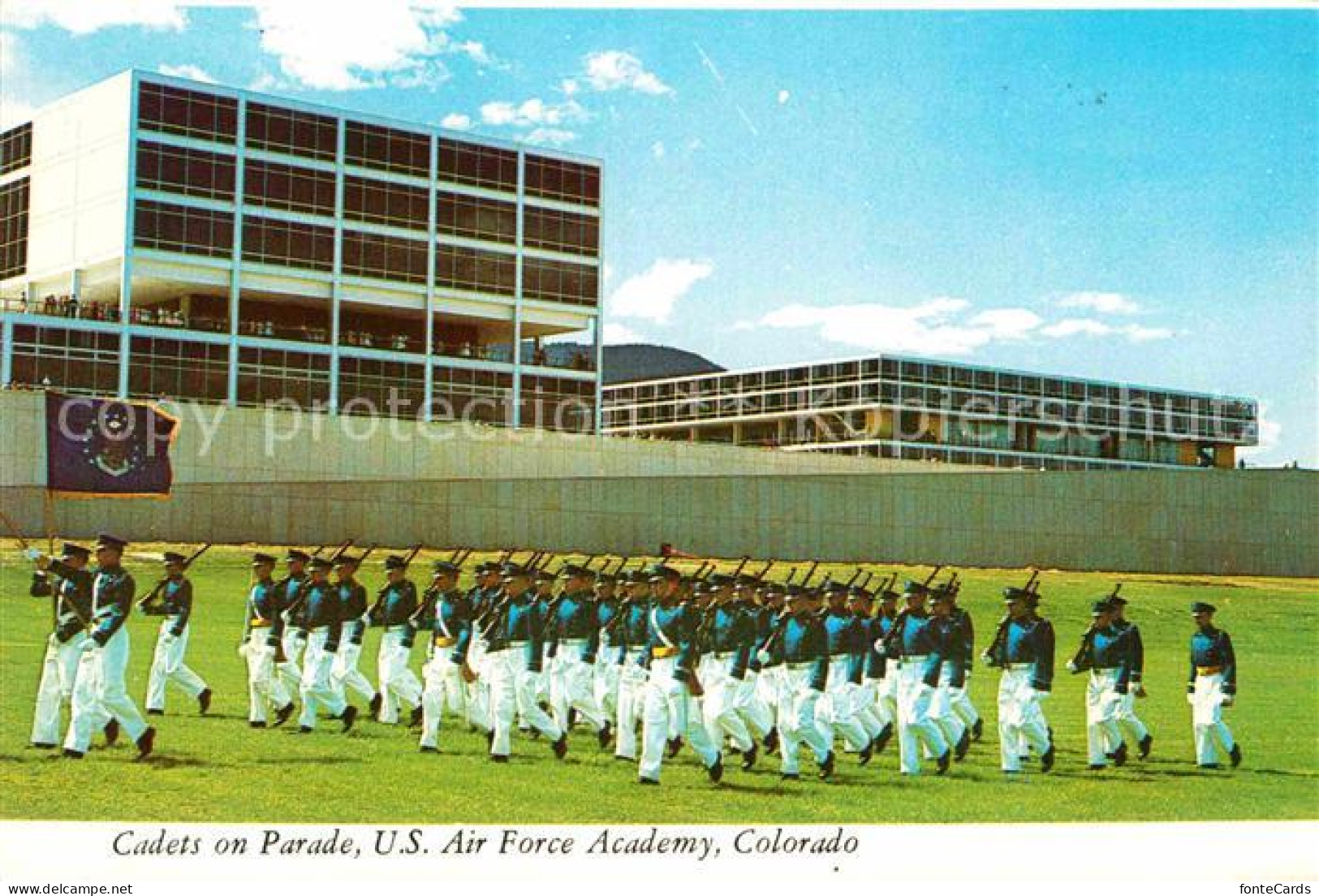 72775581 Colorado Springs US Air Force Academy Parade Kadetten Colorado Springs - Autres & Non Classés