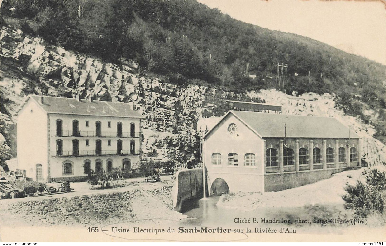 Usine Electrique De Saint Mortier Sur La Riviere D'ain - Other & Unclassified