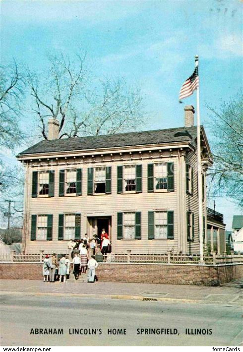 72772729 Springfield_Illinois Abraham Lincolns Home - Sonstige & Ohne Zuordnung