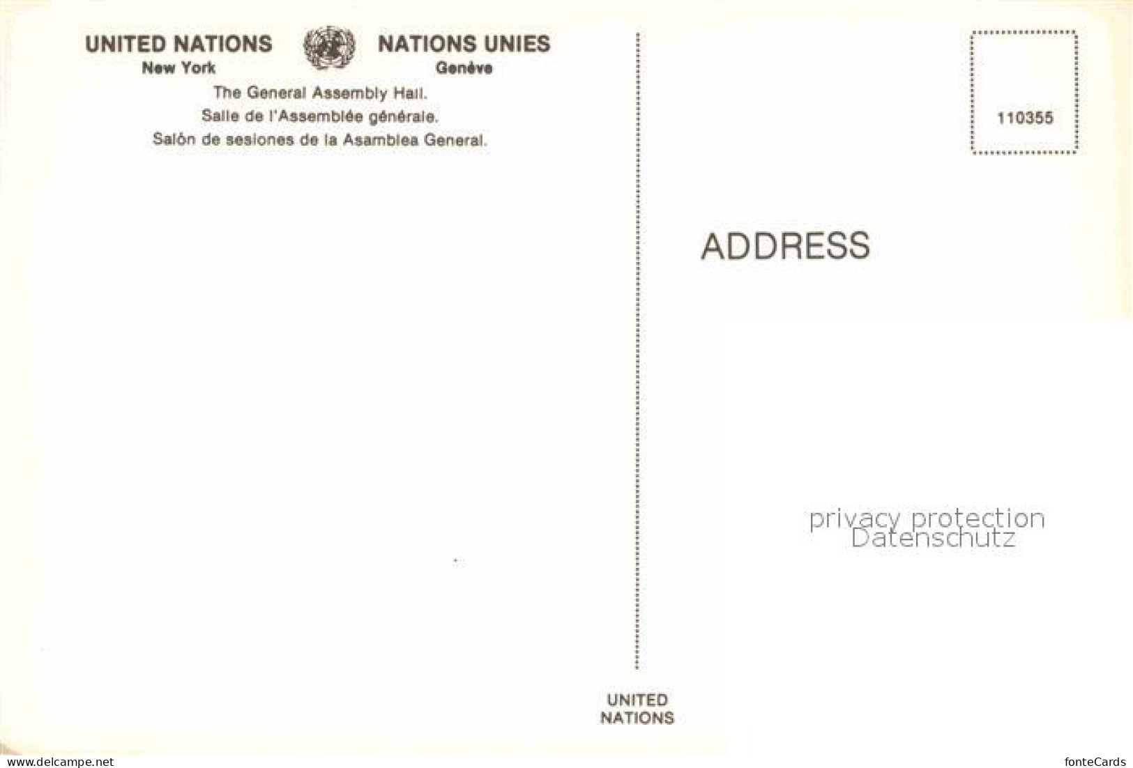 72772564 New_York_City Vereinte Nationen Salon - Other & Unclassified