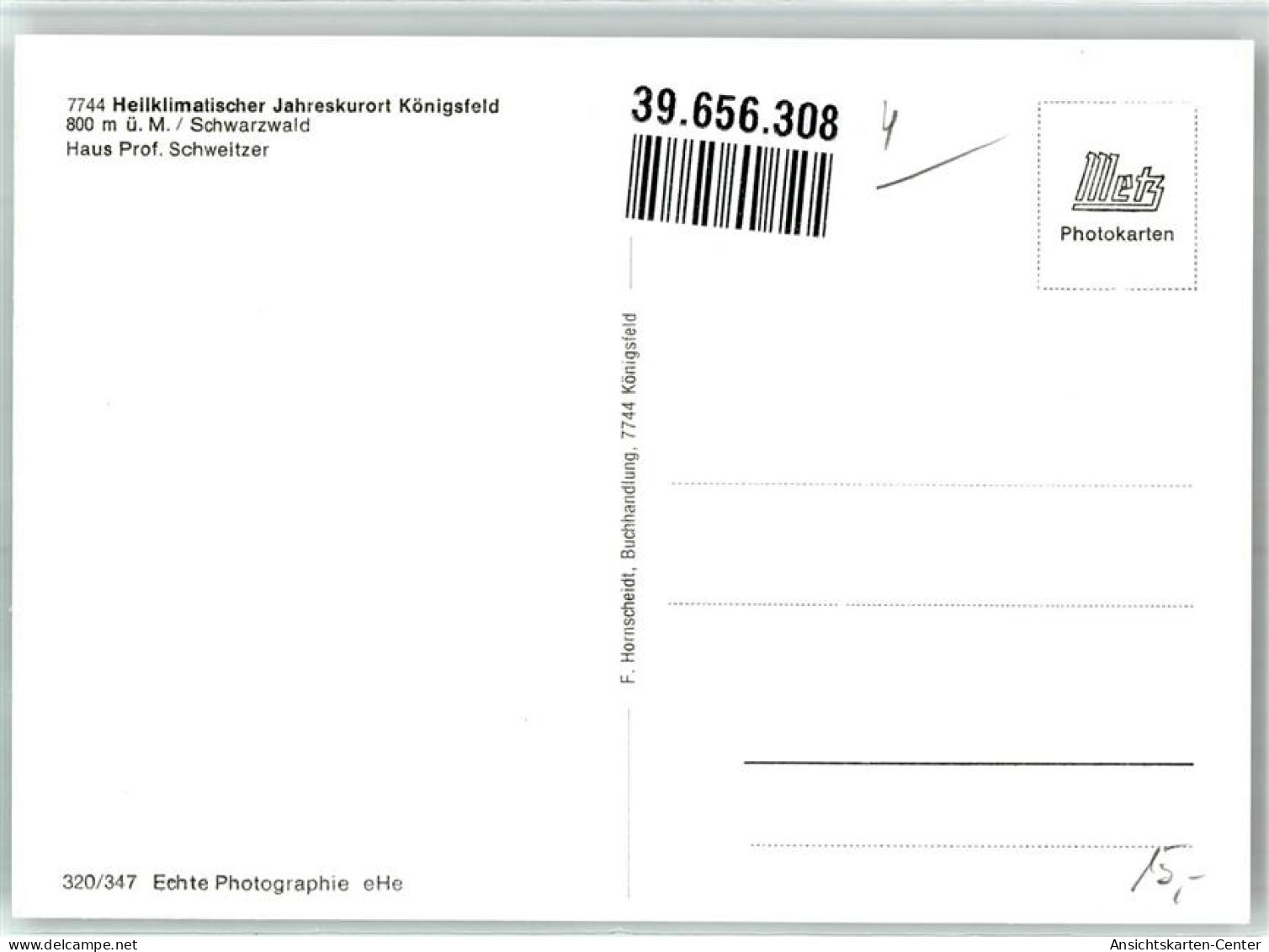 39656308 - Koenigsfeld Im Schwarzwald - Other & Unclassified